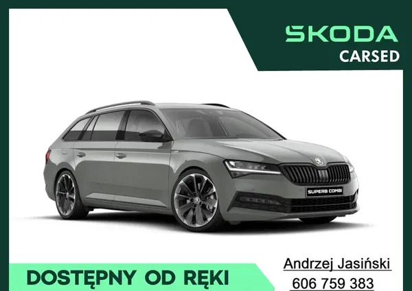 mazowieckie Skoda Superb cena 205250 przebieg: 7, rok produkcji 2024 z Mrozy